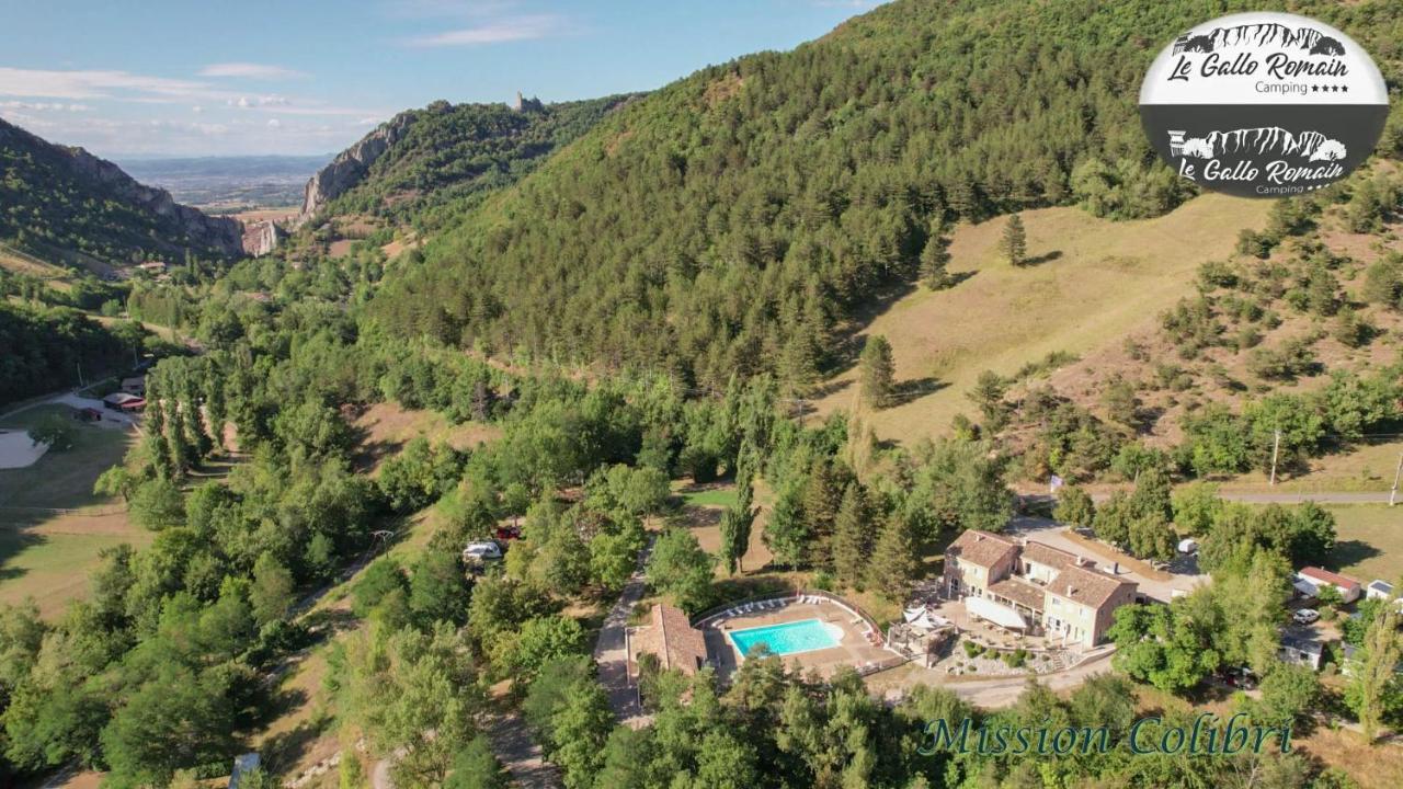 Camping Le Gallo Romain Barbieres Esterno foto