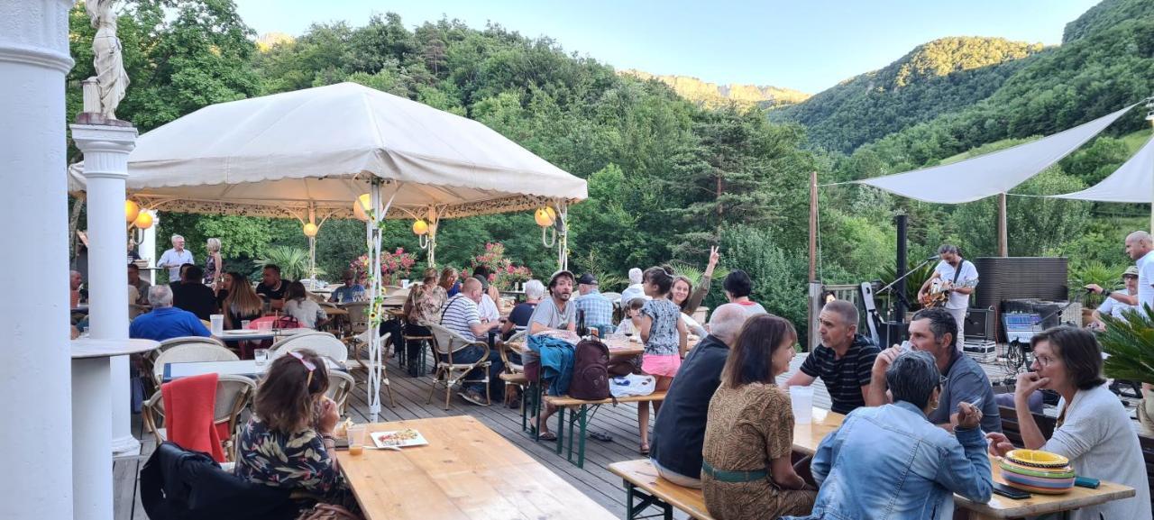 Camping Le Gallo Romain Barbieres Esterno foto
