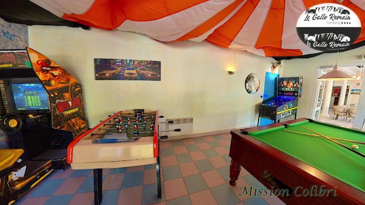 Camping Le Gallo Romain Barbieres Esterno foto