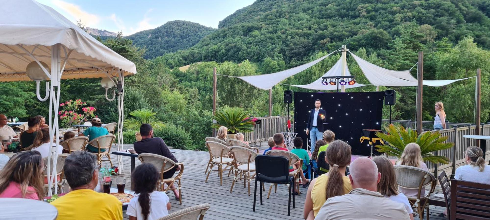 Camping Le Gallo Romain Barbieres Esterno foto