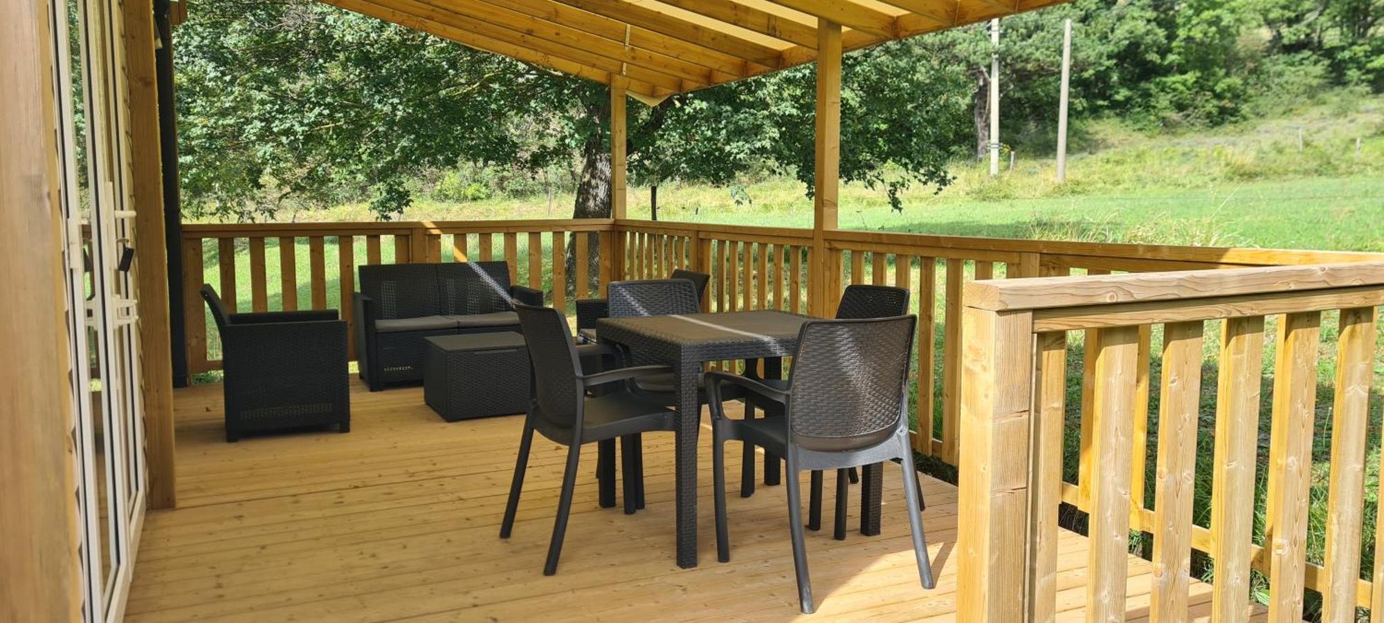Camping Le Gallo Romain Barbieres Esterno foto