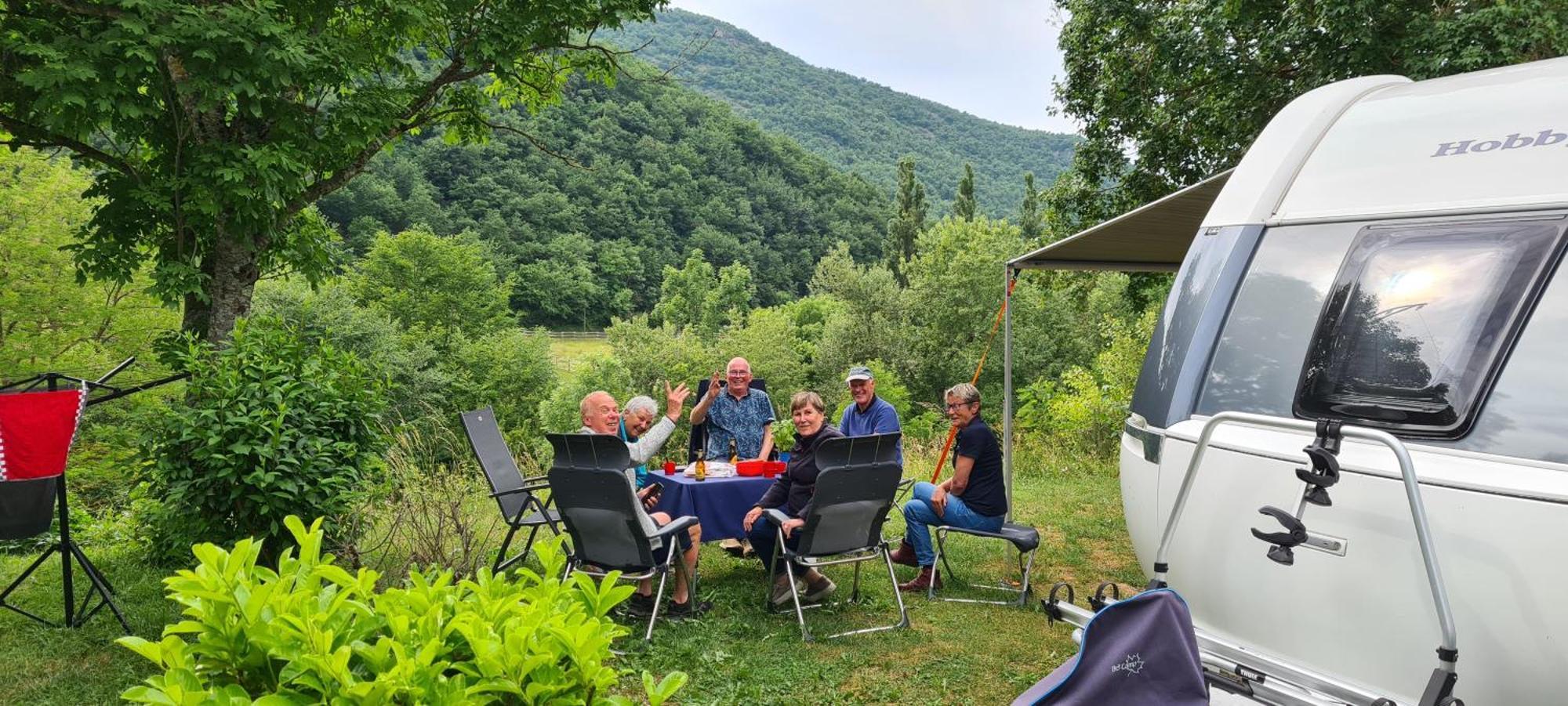 Camping Le Gallo Romain Barbieres Esterno foto