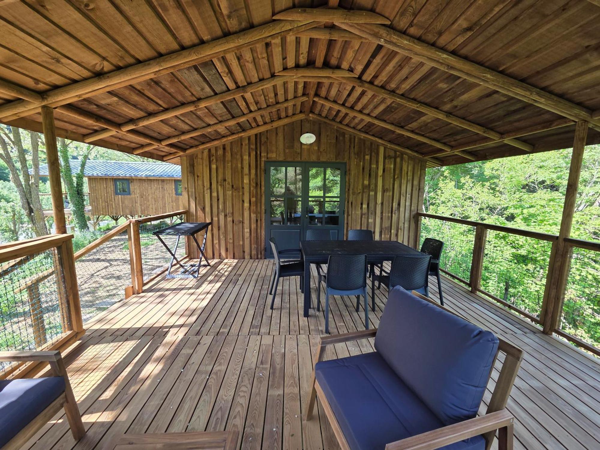 Camping Le Gallo Romain Barbieres Esterno foto