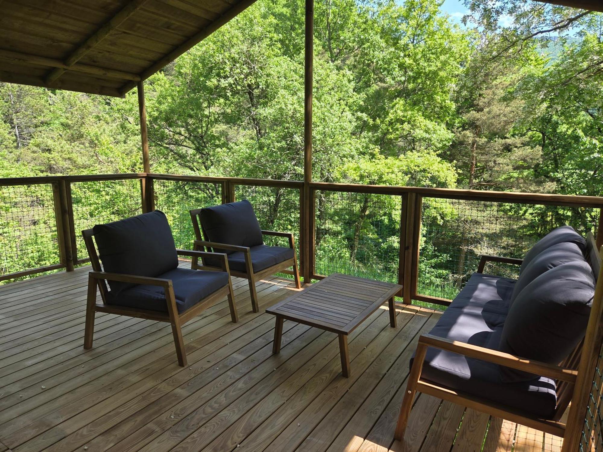 Camping Le Gallo Romain Barbieres Esterno foto